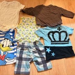 男の子服まとめ売りの画像