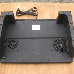 値段交渉します。★アイリスオーヤマ 　２口 IHコンロ 　 IHK-W13S-B　 　2023年製　 脚付き　　美品の画像