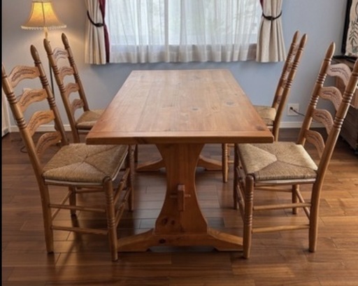 アントステラ　カントリー・お値下げしました・家具・ダイニングセット(椅子だけでも可)