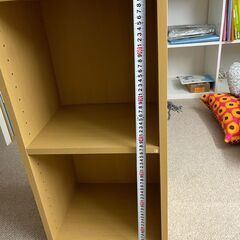 木製カラーボックス　大きな傷はありません　お引き取りいただける方差し上げますの画像
