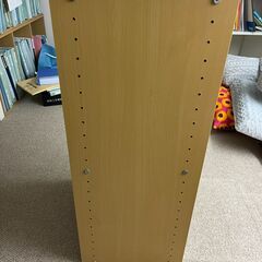 木製カラーボックス　大きな傷はありません　お引き取りいただける方差し上げますの画像