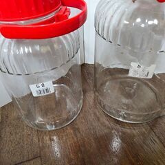 ガラス容器　保存用　漬け物用の画像