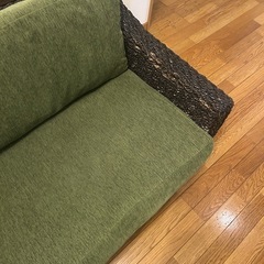 ソファ　3人掛け　アジアンテイストの画像