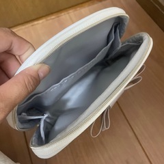 未使用♡HAMANOのレーストートバッグとポーチセットです☺️の画像