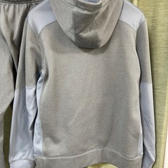 NIKE THERMA FIT ナイキ　セットアップ　グレー　サイズL  セットアップ ジップアップパーカー　の画像