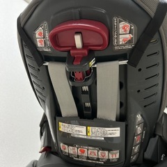 美品 アップリカ　チャイルドシート フラディアブラック　新生児から　回転式の画像