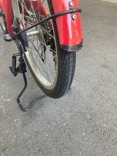 自転車赤
