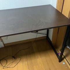 サンワダイレクト パソコンデスク 120×60の画像
