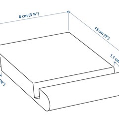 IKEA BERGENES ベルゲネスホルダー携帯電話/タブレット用  の画像