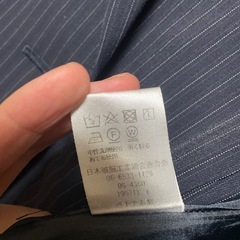 レディースパンツスーツ　上下　7号の画像
