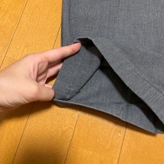 ユニクロ タックワイドパンツの画像
