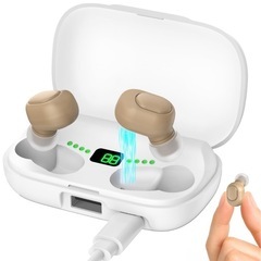 ☆新品☆集音器 高齢者 しゅうおんき4段階音量調整 耳穴型 人間工学 Type-C充電式の画像