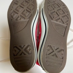 CONVERSE ALL STAR ハイカットスニーカー レッド24.5センチの画像