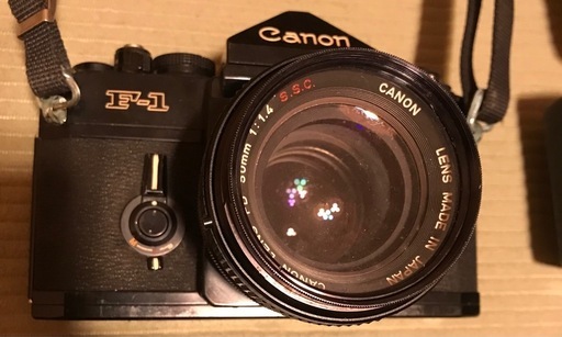 Canon 旧F-1 前期 ボディ ブラック