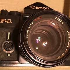 Canon 旧F-1 前期 ボディ ブラックの画像