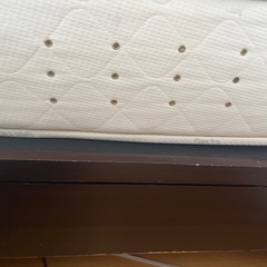 推定定価30万円超え 高級ベッドSerta マットレス・引き出し収納付きベッドセットの画像