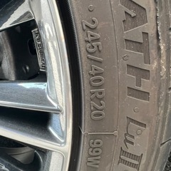 20インチ】TOYO PROXES 245/40R20 タイヤ&アルミホイール4本セット
の画像