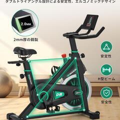 【新品未使用】エアロバイク 家庭用 静音スピンバイクの画像