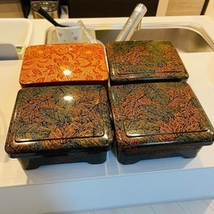 鰻重　器　4セットの画像