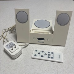  Princetonプリンストン ipod/iphone 卓上　スピーカー  の画像