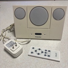  Princetonプリンストン ipod/iphone 卓上　スピーカー  の画像