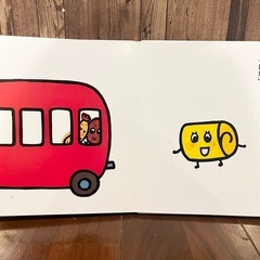 絵本　おべんとうバス　ぶーぶーぶーの画像