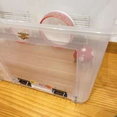 ハムスター ゲージ 手作り 回し車 の画像
