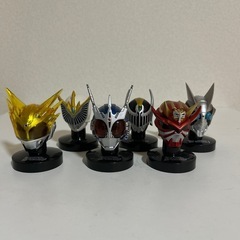 ライダーマスクコレクション　仮面ライダーフィギュア　セット
の画像