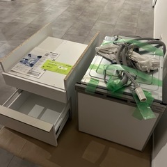 【未使用品】Panasonic ビルトイン食洗機　S45RS9S 収納キャビネットセットの画像