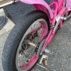 子供用自転車の画像