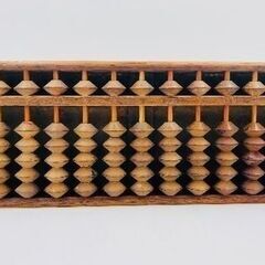 【旧家より回収品】昭和初期もしくは大正時代のそろばんの画像