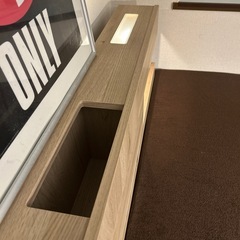 ドリームベッド ベッドフレーム（収納付き・ホワイト）取扱説明書＆保証書あり
の画像