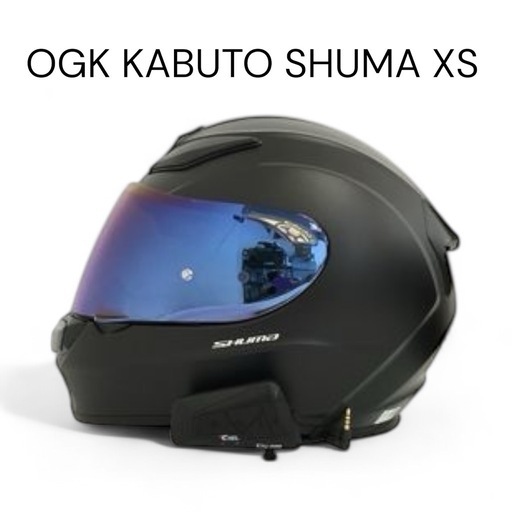 美品 OGKKABUTO SHUMA XS フルフェイス CIEL インカム付