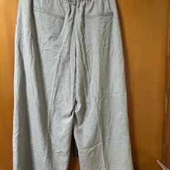 【古着】グレー ワイドパンツ LL 大きいサイズ　ゆったり　XL 2L 冬物の画像