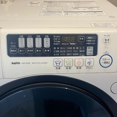 ドラム式洗濯乾燥機の画像