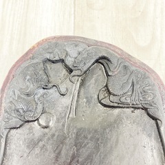 【希少品】端渓硯 中国骨董 古美術 龍紋の画像