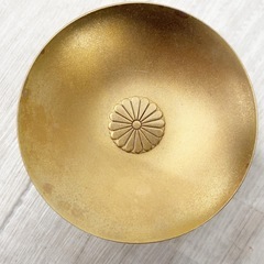 茶道具 黄金茶釜 千利休 小姫 黄金 茶釜 高さ約9㎝の画像