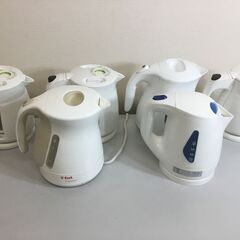 🍀【美品】【合計6台纏め売り】電気ケトル 湯沸かしの画像