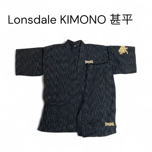 【美品】日本未発売 LONSDALE 甚平 上下SET Mサイズ ロンズデール