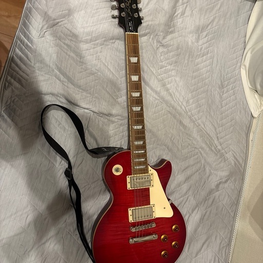 9/22まで値下げ‼️ Epiphone Les Paul standard proレッド＆その他付属品