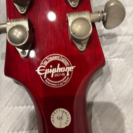 9/22まで値下げ‼️ Epiphone Les Paul standard proレッド＆その他付属品