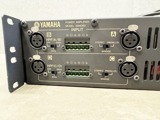 YAMAHA ヤマハ POWER AMPLIFIER パワーアンプ XM4080