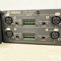 YAMAHA ヤマハ POWER AMPLIFIER パワーアンプ XM4080の画像