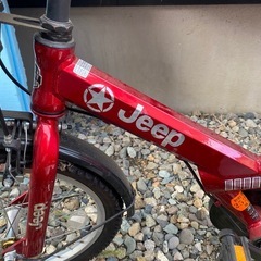 自転車　ジープの画像
