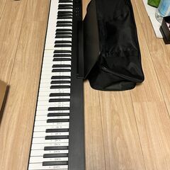 電子ピアノ 88鍵盤 【折り畳み式 】の画像
