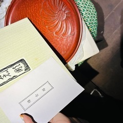 お盆色々の画像