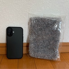 シルバー ラメ　スマホショルダーの画像