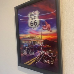 Route 66 3D アートフレーム（希少・廃盤）の画像