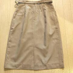 ひざ丈スカート ★オフオン★サイズ40の画像