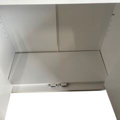 ○白い食器棚 CCB-1260の画像